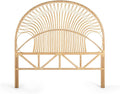 KOUBOO Rattan Loop Headboard, Twin, Natural