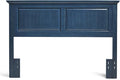 Mantua Arcadia Headboard (Full/Queen, Vibrant Blue)