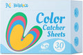 Catcher Sheets for Laundry 30 Count, Dye Catcher to Prevent Color Runs, Grabber Sheets for Home, Apartment, Dorm, Hotel