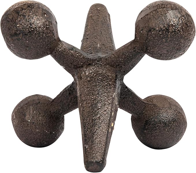 Creative Co-Op Retro Decorative Cast Iron Jack Figurine