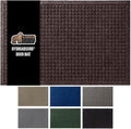 GORILLA GRIP Front Door Mat, 72x24, Indoor Outdoor Ultra Absorbent HydroAbsorb Doormat, Absorbs Up to 2.75 Cups of Water, Stain and Fade Resistant, Rubber Backing Doormats, Captures Dirt, Coffee