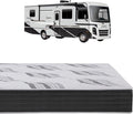 Roam 2.0 RV 12" Hybrid Mattress with Gel Memory Foam, RV Short Queen 60x74 Mattress, Luxury Medium Feel Made in USA