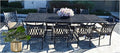 Patioland Grand Tuscany Outdoor Cast Aluminum Powder Coated 11-Piece Dining Set with Extendable 48X132 Table (with 10 Regular Chairs)