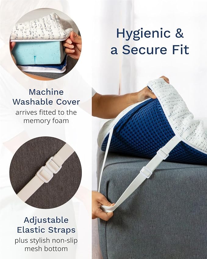 ViscoSoft 4 Inch Memory Foam Mattress Topper Twin - Select High Density Ventilated Mattress Pad - Removable Bamboo-Rayon Cover