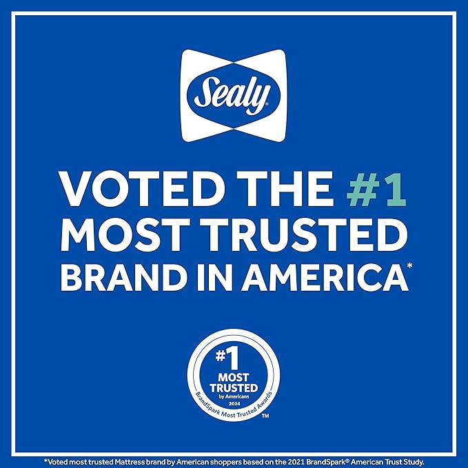 Sealy Baby Posture Haven Orthopedic Antibacterial 2 Stage Waterproof Crib Mattress plus Toddler Bed Fit, 204 Premium Coils, GREENGUARD Gold Certified, Safety & Quality Tested, Made in USA, 52"X28"