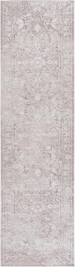 SAFAVIEH Reflection Collection Runner Rug - 2'3" x 6', Beige & Cream, Non-Shedding & Easy Cleaning, Ideal for Living Room, Bedroom (RFT665A)