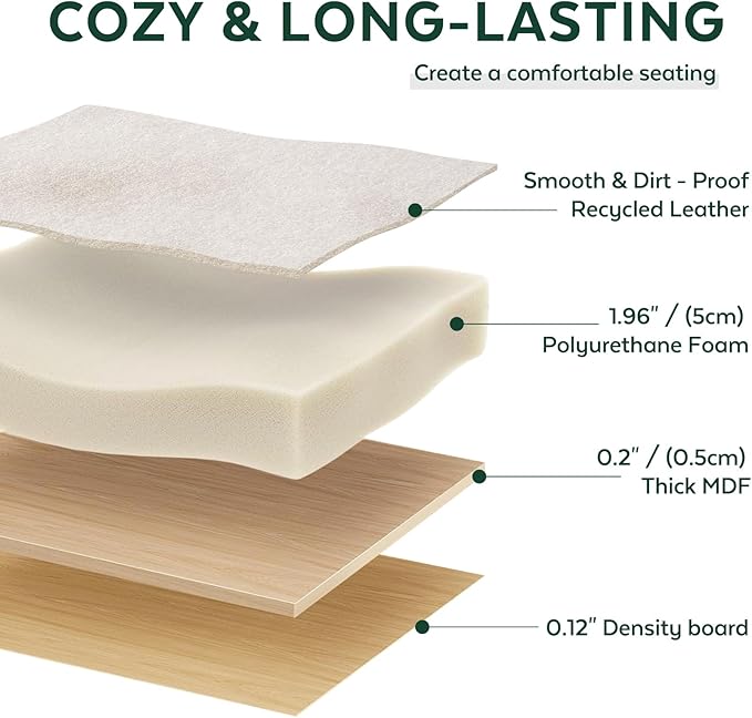 17.7" Ottoman with Storage, Square Storage Ottoman for Dorm, Velvet Ottomans with Legs for Living Room, Bedroom, White