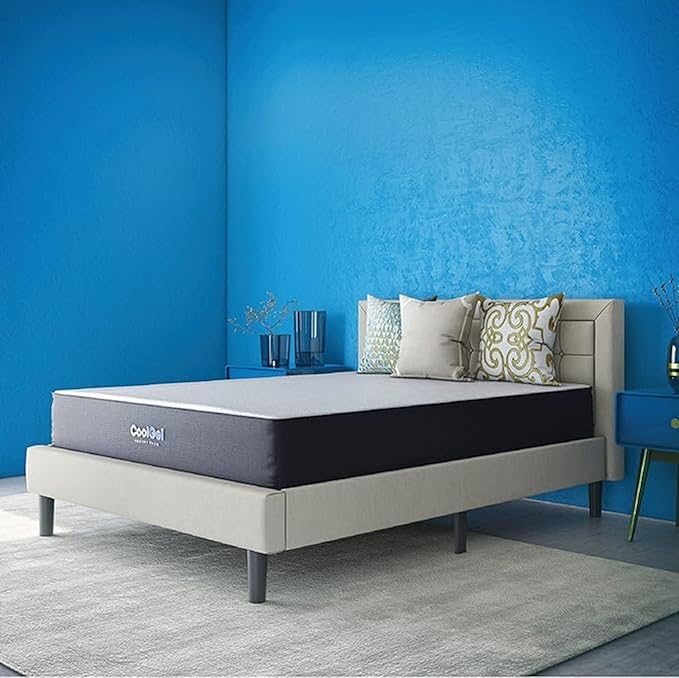 Classic Brands Cool Gel Ventilated Memory Foam 10-Inch Mattress | CertiPUR-US Certified | Bed-in-a-Box, Twin XL