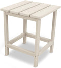 POLYWOOD ECT18SA Long Island 18" Side Table, Sand
