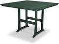 POLYWOOD® Nautical Trestle 59" Bar Table in Green