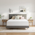 Novilla Full Mattress, 12 Inch Full Memory Foam Mattress in a Box, Dual-Layer Design with High-Density Base for Support & Pressure Relief, Natural Fiber Infused for Cool & Refreshing Sleep，Firm