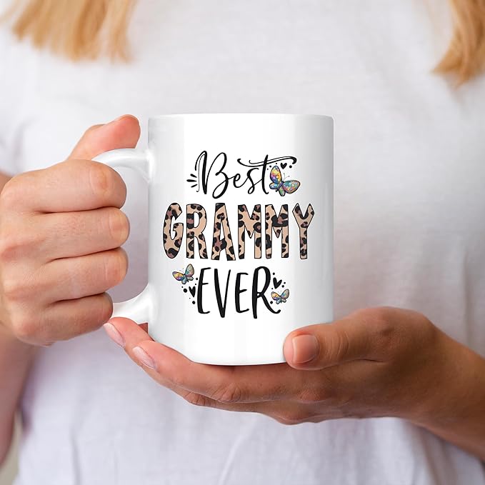 Grammy Christmas Gifts for Grandma 11oz Mug, Mothers Day Gifts For Grammy, Grammies Birthday Gift Ideas, Best Grammies Ever Mug
