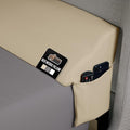 GORILLA GRIP Patent Pending King Bed Wedge Pillow Headboard Gap Filler, US Designed, Comfortable Supportive High Density Foam Pillows, Stay in Place Gripping Dots, Wedges Between Mattress, Cream
