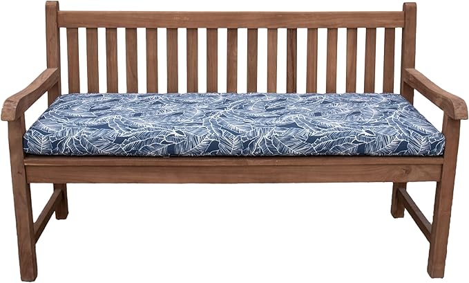 Tommy Bahama Bench Cushion, 44" X 16" X 2.5", Pacific Zaffre