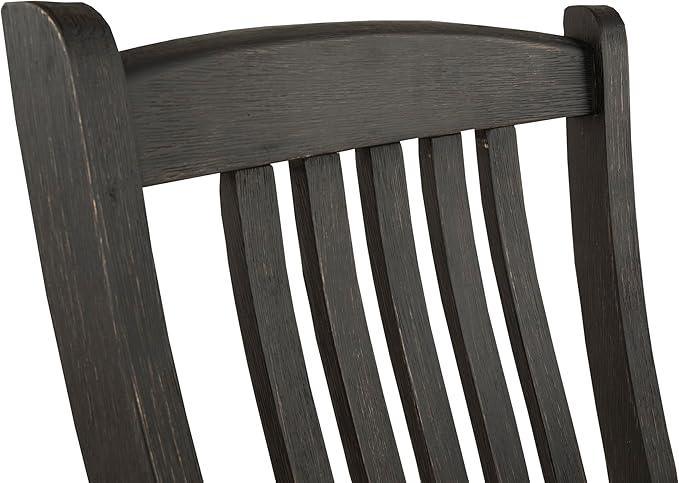 Signature Design by Ashley Tyler Creek 19.25" Dining Room Upholstered Chair, 2 Count, Antique Black