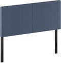 Furinno Roanne Upholstered Headboard, Full, Denim