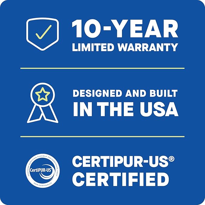 Sealy Dreamlife 12” Hybrid Mattress-in-a-Box, Full, SealyComfort Gel Memory Foam, SealyResponsive Encased Coils, Surface-Guard Technology