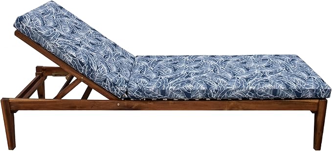 Tommy Bahama Chaise Cushion, 26" X 82" X 2.5", Pacific Zaffre