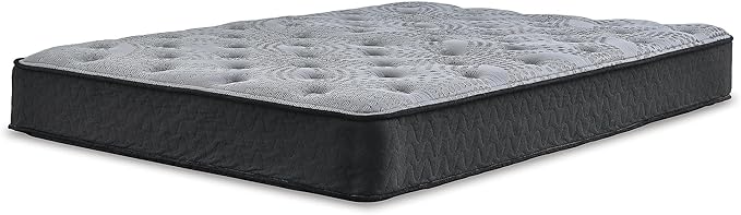 Signature Design by Ashley King Size Comfort Plus 10 Inch Hybrid Mattress with Lumbar Support Gel Memory Foam, Fiberglass Free, Mattress In A Box