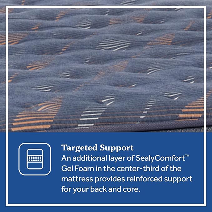 Sealy Warner 14" Soft Pillowtop Innerspring Mattress - Queen