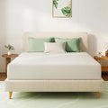 Queen Mattress 12 Inch Green Tea Memory Foam Mattress for Cool Sleep & Pressure Relief, Medium Feel Support,Fiberglass Free, Bed in a Box, Removable Washable Cover, CertiPUR-US Certified