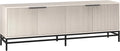 Henn&Hart Montello TV Stand, 70" Wide, White