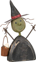 Primitives by Kathy Vintage Style Chunky Witch Sitter Halloween Figurine New