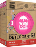 WBM Laundry Detergent Pods, Autumn Scent – 128 Pods in Recycleable Packaging for 10x Ultra Power Cleaning, Odor Defense for Activewear & Sports Shirts