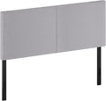 Furinno Roanne Upholstered Headboard, Queen, Glacier