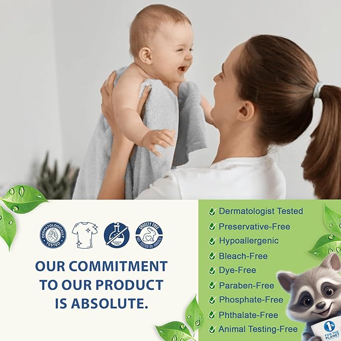 MorningRain Eco-Safe Laundry Detergent Sheets - Ingredients from Finland,Natural Scent, Bio-Enzyme Formula, Power Clean, 90 Sheets (Up to 180 Loads) - Non-Toxic, Preservative-Free, Designed in USA