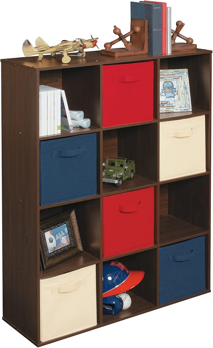 ClosetMaid 1292 Cubeicals Organizer, 12-Cube, Espresso
