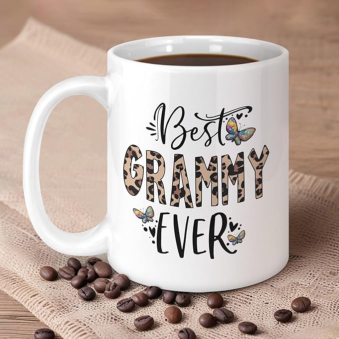 Grammy Christmas Gifts for Grandma 11oz Mug, Mothers Day Gifts For Grammy, Grammies Birthday Gift Ideas, Best Grammies Ever Mug