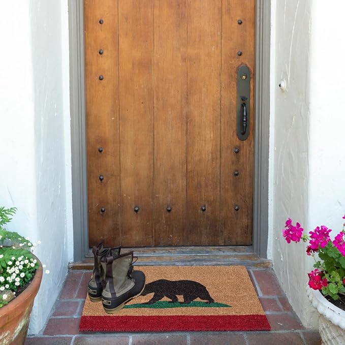 KAF Home - 17 x 30 Coir Doormat - California