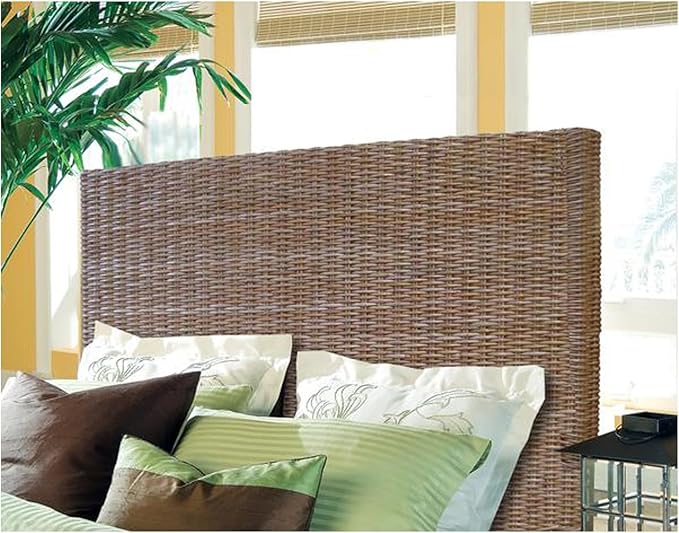 Southwestern Sanctuary Wicker Weave Headboard - Twin Size