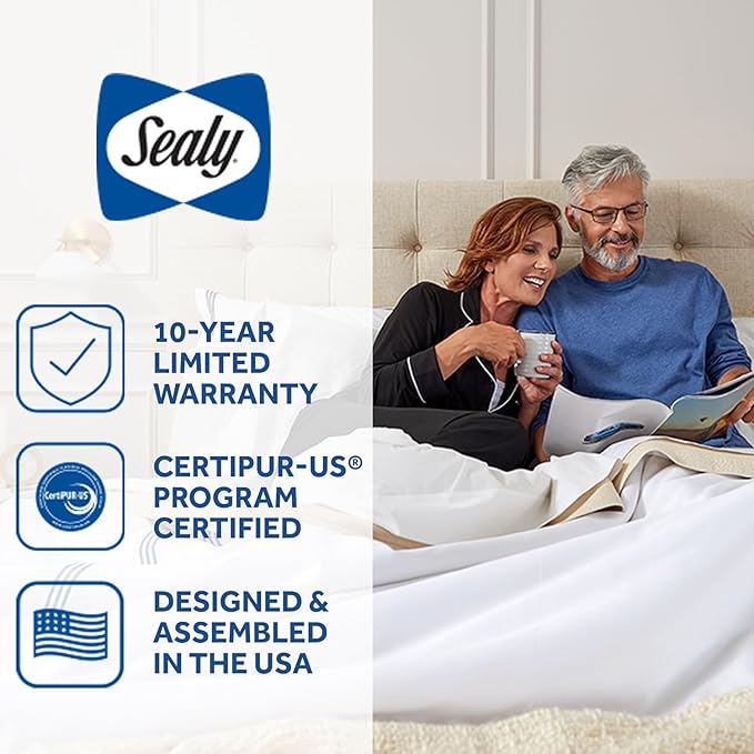 Sealy Warner 14" Soft Pillowtop Innerspring Mattress - Twin