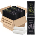 Moist Cotton Towel Bulk Moist Towelettes Individually Wrapped 8.7" x 8.7",White Towel Services,Refreshment Pre Moistened Towels Lavender and Lemon Scent for Travel Sport Party Spa Dentist Hote400