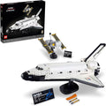 LEGO Icons NASA Space Shuttle Discovery Building Sets for Adults - Model Kits for Bookshelf or Office Decor, Ages 18+ Years - Gifts for Men & Women - 10283