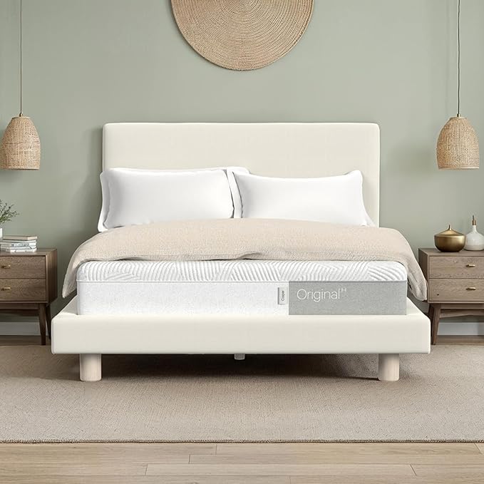 Casper Sleep Original Hybrid Twin Mattress – Medium Feel with Zoned Support – Motion Isolation – Breathable, Cooling Memory Foam – 100-Night Trial – CertiPUR-US