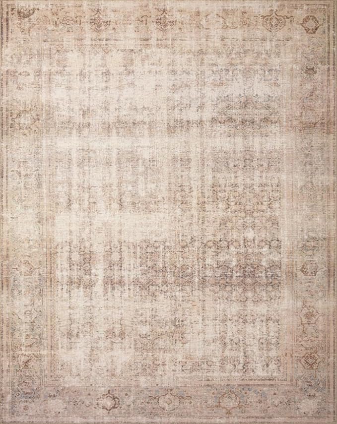 Loloi Amber Lewis Georgie Collection GER-02 Ocean/Sand 3'-0" x 12'-0", .19" Pile Height, Runner Rug