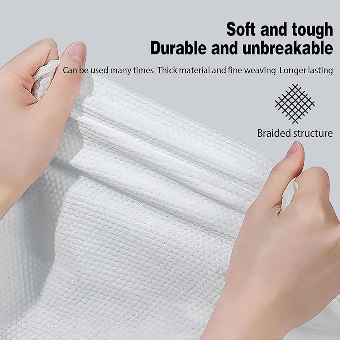 Disposable Compressed Bath Towel Tablets, 56'' x 28'' Pure Cotton Portable Disposable Hypoallergenic,Suitable for Camping, Travel, Sports, Hotel Bathroom,Beauty Salon,etc. (18 Pack)