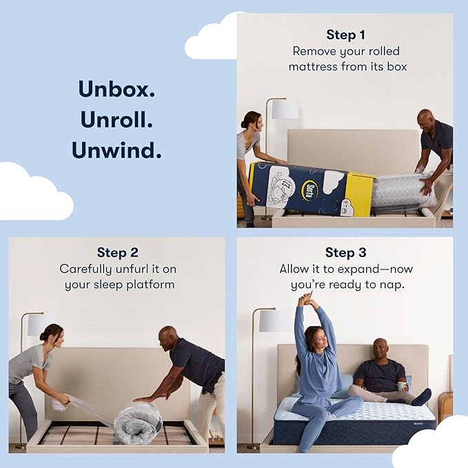 Serta Sleeptrue Medium 12" Twin Hybrid Mattress in a Box, Cooling, Breathable, and Pressure Relieving - 100 Night Trial, CertiPUR-US Certified and 10 Year Limited Warranty