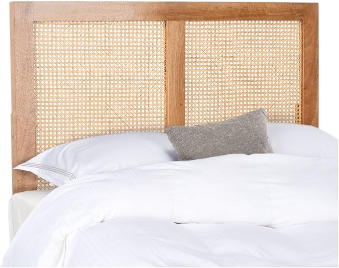 SAFAVIEH Home Collection Vienna Natural Cane Twin Headboard Platform, Single
