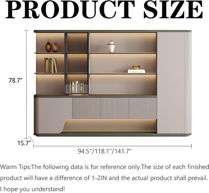 Modern L Shaped Desk, 110.2 inch Large Desk with Storage, Executive Desks for Home Office No Installation Required with Drawers and Lockable, Without Desk or Computer Chair (Filing Cabinet)
