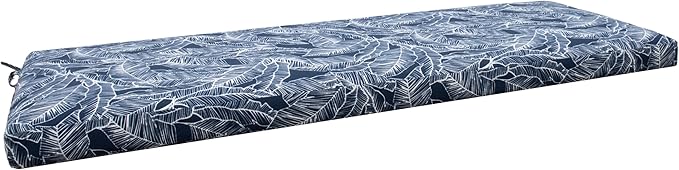 Tommy Bahama Bench Cushion, 50" X 19" X 2.5", Pacific Zaffre