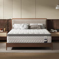 King Mattress, 14 Inch 5-Zone Deep Sleep Firm Mattress with Extra Lumbar & Shoulder Support, Hotel Collection Hybrid Mattresses, Fiberglass Free & No Odor - 365 Nights Trial