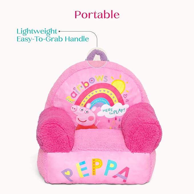 Delta Children Cozee Buddy Chair, Peppa Pig