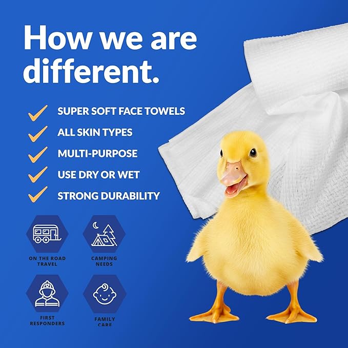 Disposable Bath Towels (3 Pack) – Ultra-Soft Viscose, Quick-Dry, Lightweight & Absorbent – Ideal for Travel, Spa, Gym, Beach & Guest Use