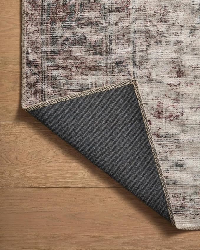 Loloi Amber Lewis Georgie Collection GER-08 Lagoon/Beige 2'-6" x 9'-6", .19" Pile Height, Runner Rug
