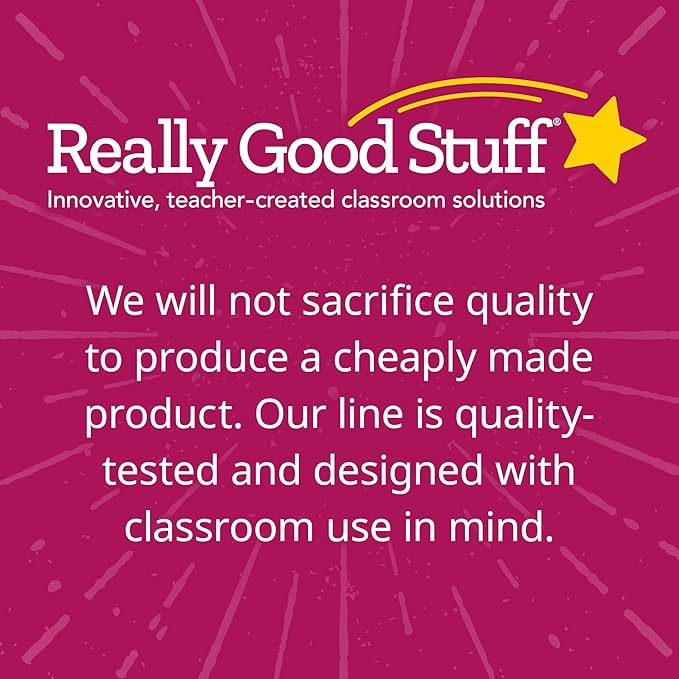 Really Good Stuff - 160016PE Multi-Purpose Plastic Storage Baskets for Classroom or Home Use - Stackable Mesh Plastic Baskets with Grip Handles 13" x 10" (Pebble - Set of 12)