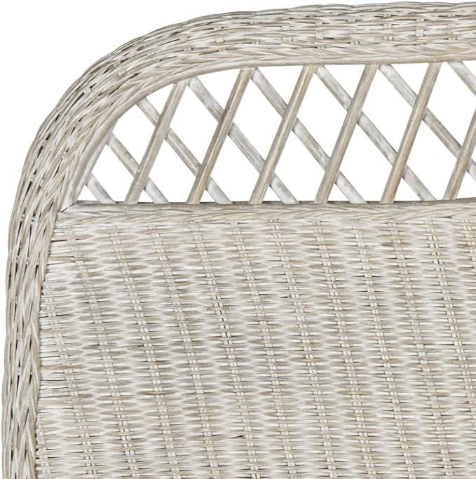 Safavieh Home Collection Sephina Antique Grey Rattan Headboard (King)